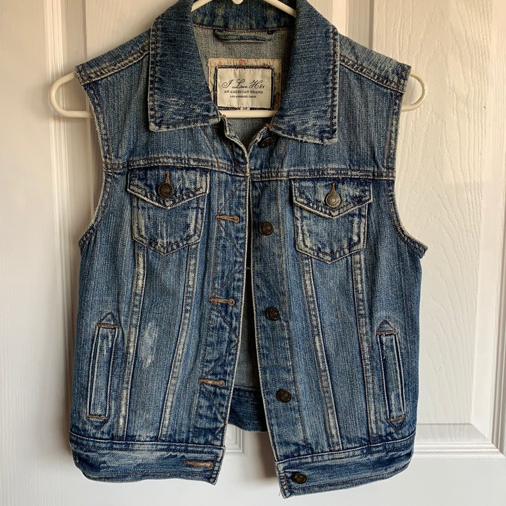 Forever 21 Denim Vest